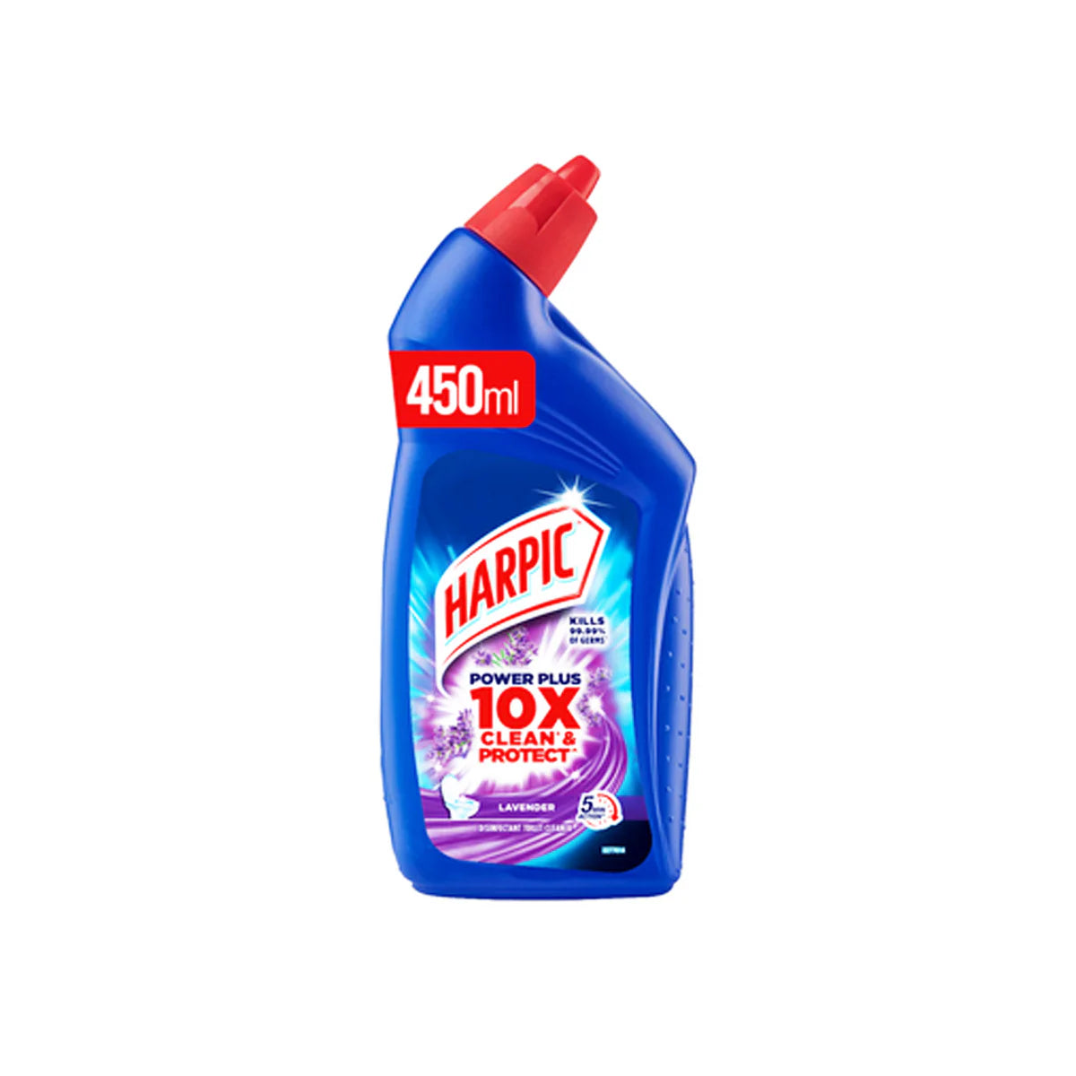 Harpic Power Plus Toilet Cleaner Lavender 450ml
