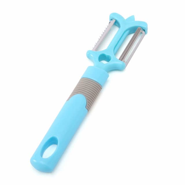 'PLASTICWARE' Stainless Steel Blade Fruit And Vegetable Peeler Double Side