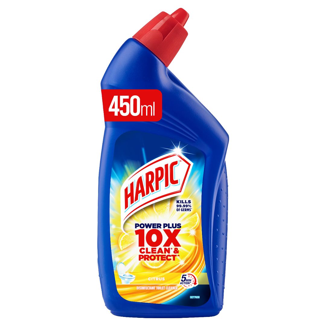 HARPIC POWER PLUS 10X MAX CLEAN CITRUS 450 ML