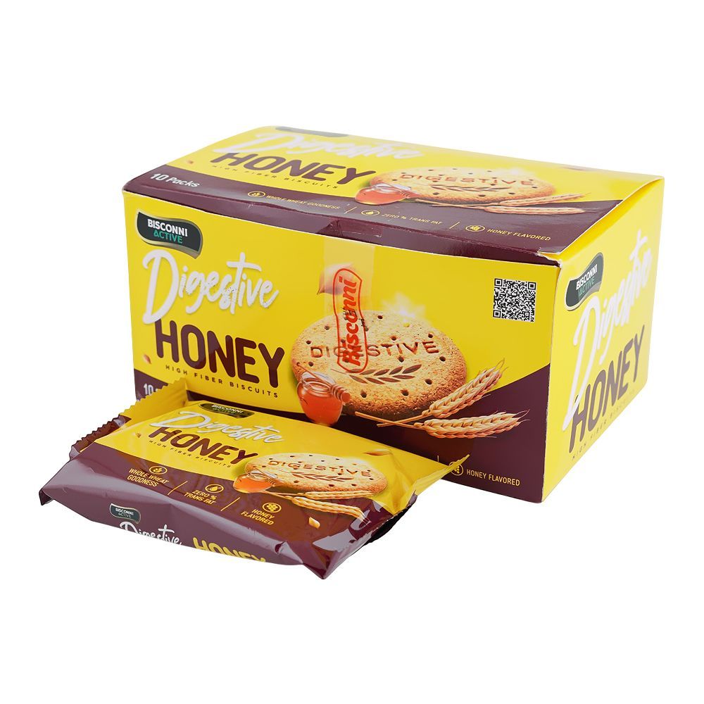 BISCONNI DIGESTIVE HONEY 10 PACK