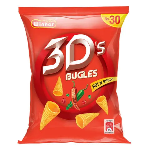 WINNER 3D BUGLES HOT N SPICY (RS 30)