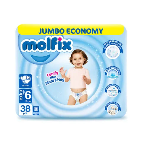 MOLFIX DIAPER JUMBO ECONOMY PACK SIZE 6