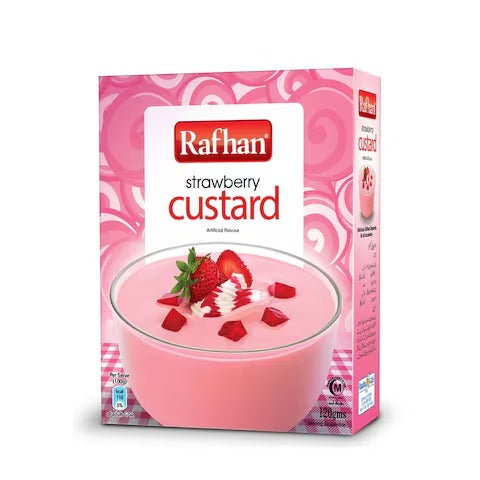 Rafhan Dessert Strawberry Custard 275g