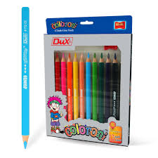 Dux jumbo colour pencils 12 pcs