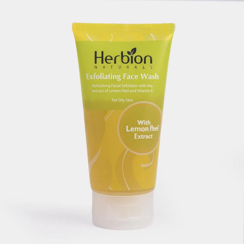 Herbion exfoliating facewash 100ml