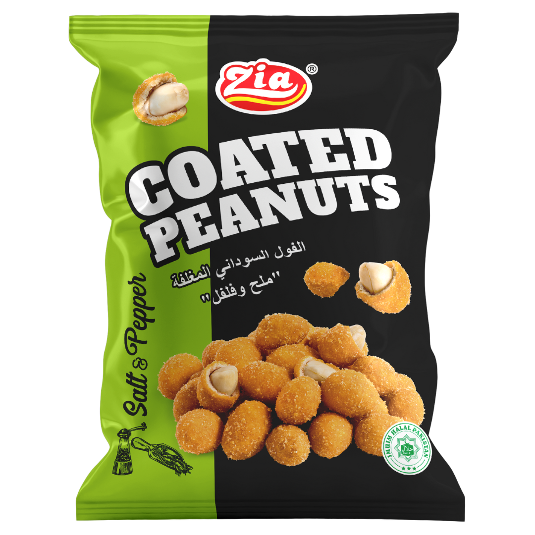 Zia Coated Peanuts Salt & Pepper Flavor