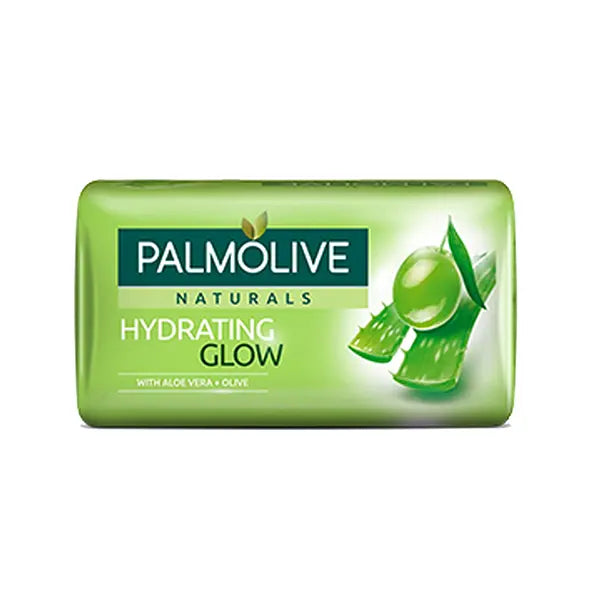 Palmolive Naturals Hydrating Glow Soap, Aloe Vera + Olive, 130g