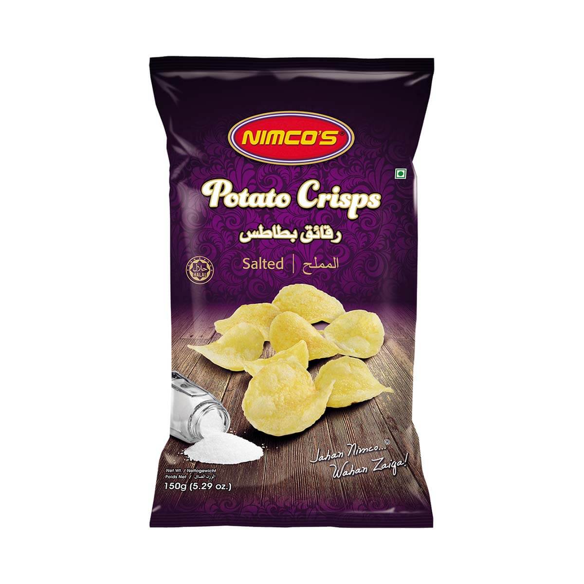 NIMCOS POTATO CRISPS SALTED