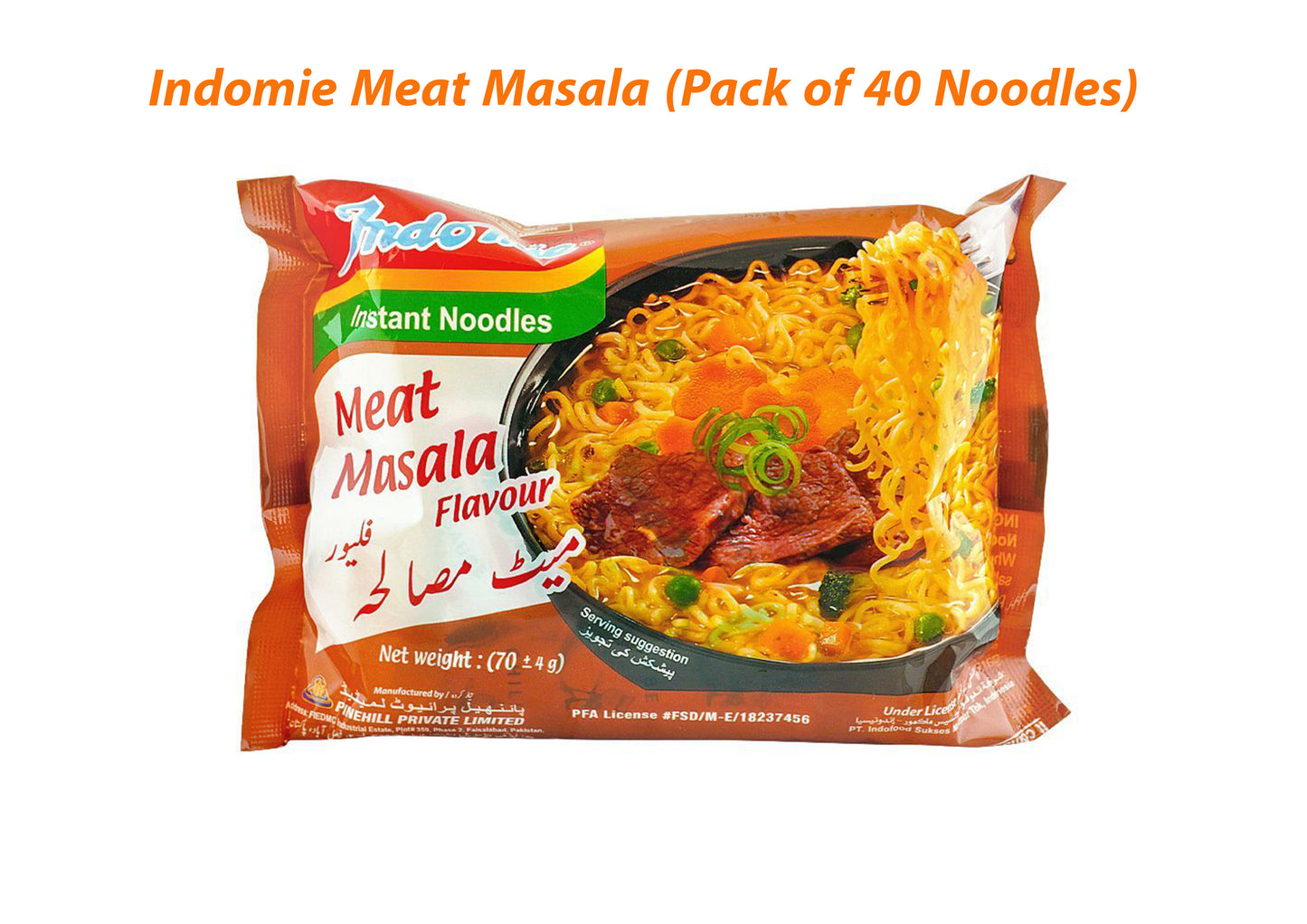 INDOMIE MEAT MASALA NOODLES 70G