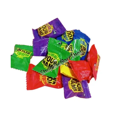 CANDYLAND BUBBLE YOUR NAME GUM RS-5