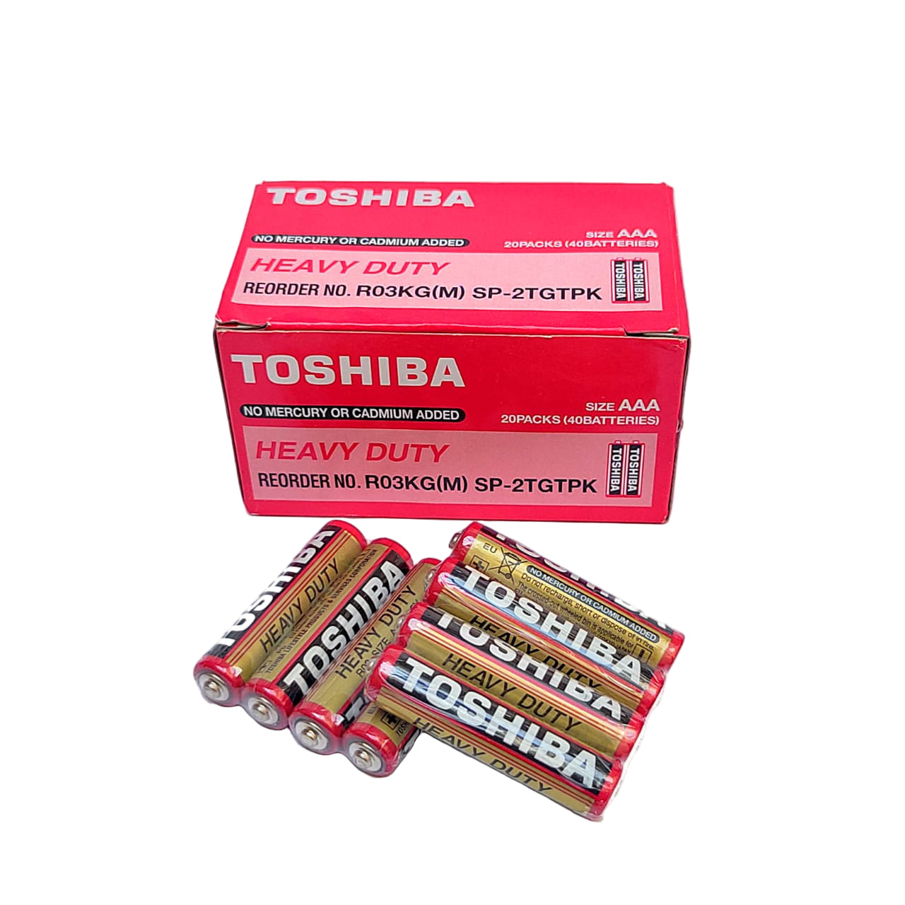 Toshiba Original Heavy Duty Cells AAA