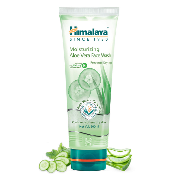Himalaya Aloe Vera Moisturizing Face Wash 50Ml