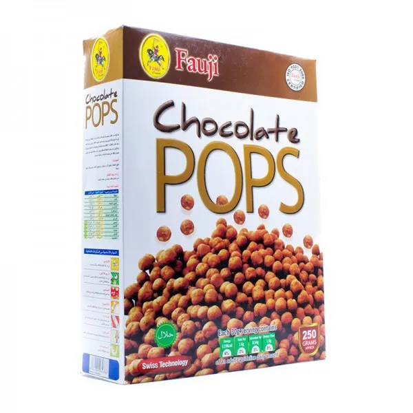 Fauji Cereals Chocolate Pops 250g