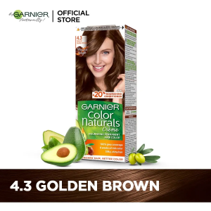 Garnier Color Natural Hair Color 4.3 Golden Brown
