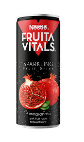 Nestle vitals sparkling pomegranate juice