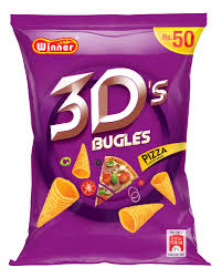 WINNER 3D BUGLES PIZZA (RS 50)