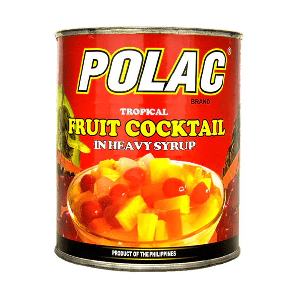 POLAC FRUIT COCKTAIL IN HEAVY SYRUP