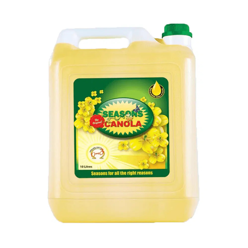 Seasons canola oil 10L can