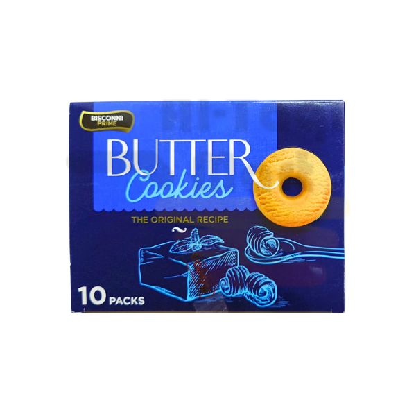 BISCONNI BUTTER COOKIES 10 PACK