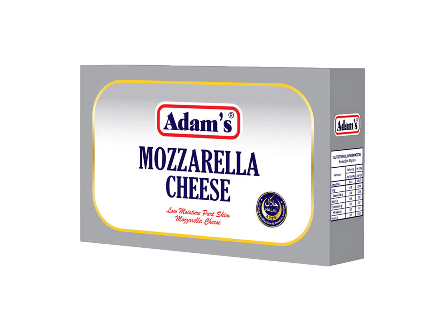 Adam's Mozzarella Cheese 400-gm