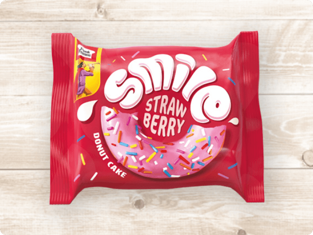 PEEK FREANS STRAWBERRY DONUT 6 PACK