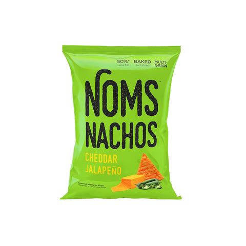 NOMS NACHOS CHEDDAR JALAPENO 34GM