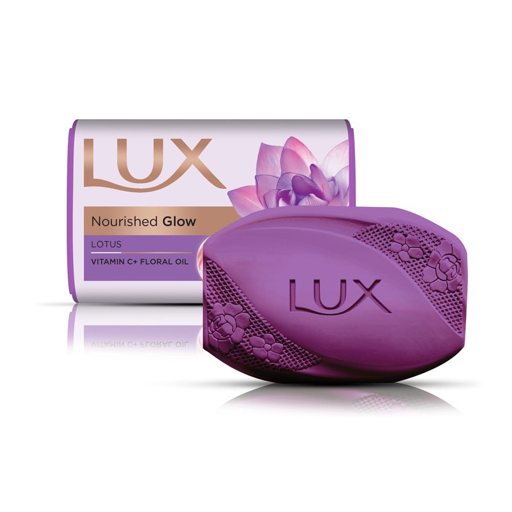Lux Nourished Glow Lotus Purple Soap, 130g