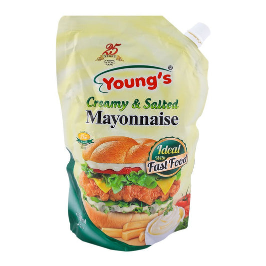 Young's Mayonnaise Creamy & Salted 500gm