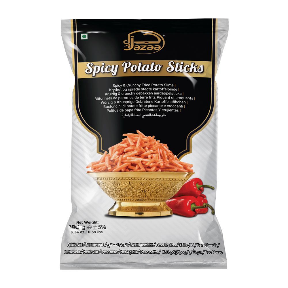 JAZAA SPICY POTATO STICKS 180G