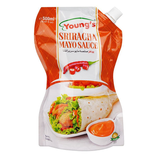 Young's Sriracha Mayo Sauce, 500ml