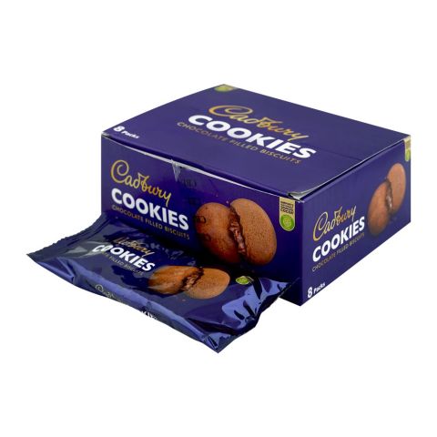 Cadbury Cookies Chocolate Filled Biscuits, 25g