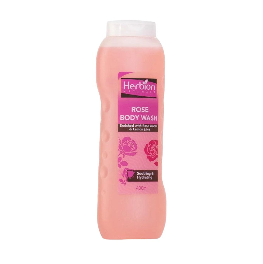 HERBION ROSE BODY WASH 400ML