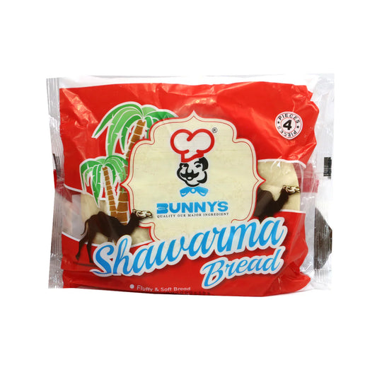 BUNNY'S SHAWARMA BREAD 4 PCS