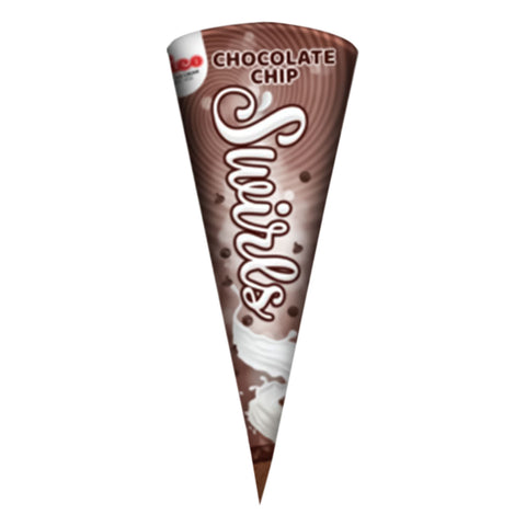 HICO SWIRLS CHOCOLATE CHIP CONE