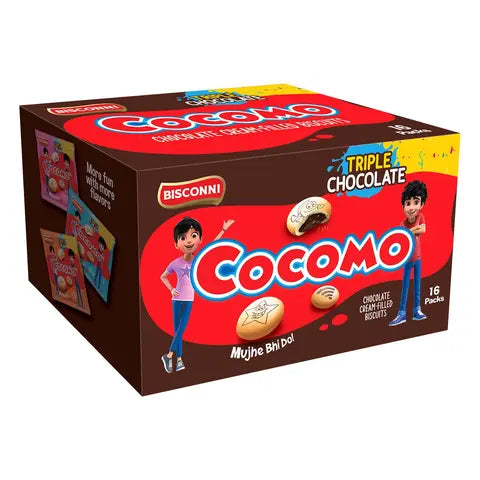 BISCONNI COCOMO CHOCOLATE 24 PACK