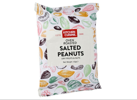KITCHEN CUISINE SALTED PEANUTS 43G