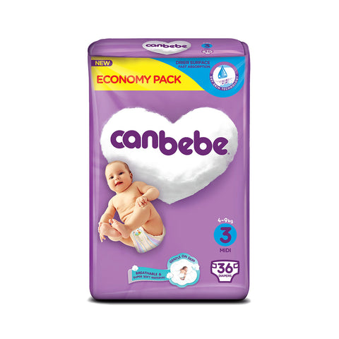 CANBEBE DIAPER SIZE 3