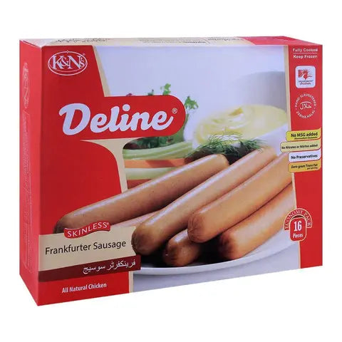 K&N'S DELINE FRANKFURTERS 720G