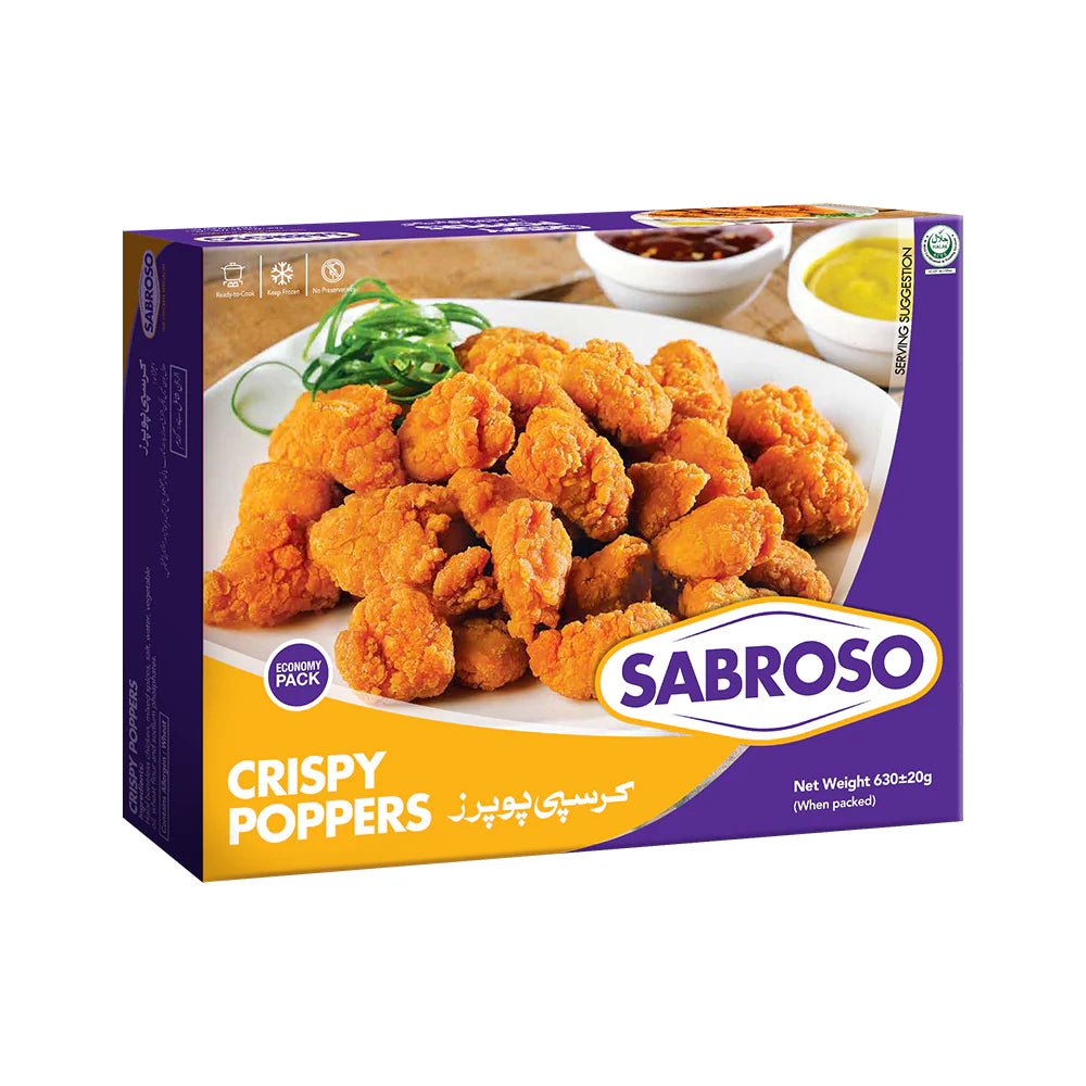 Sabroso Crispy Poppers 630gm