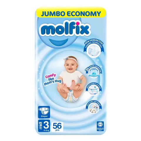 Molfix Diaper Jumbo Economy Pack Size 3