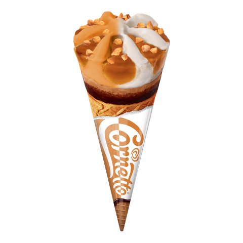 WALLS CORNETTO CARAMEL VANILLA CONE