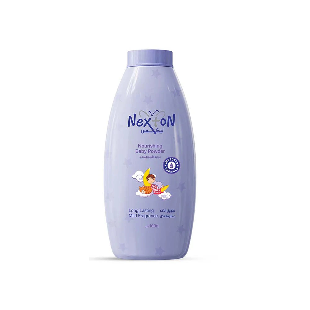 Nexton baby powder (NOURISHING) mild fragrance 100g