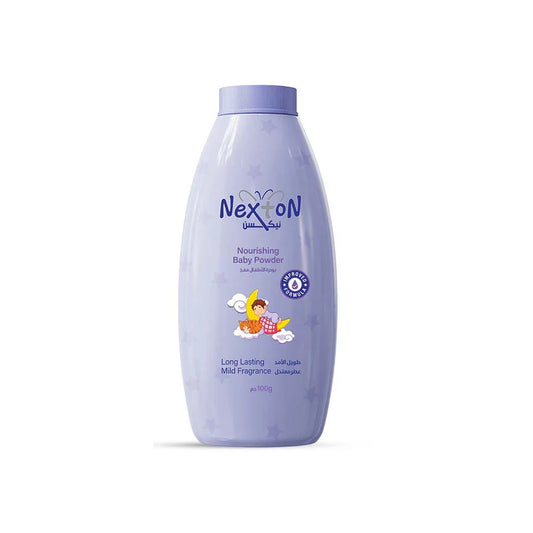 Nexton baby powder (NOURISHING) mild fragrance 100g
