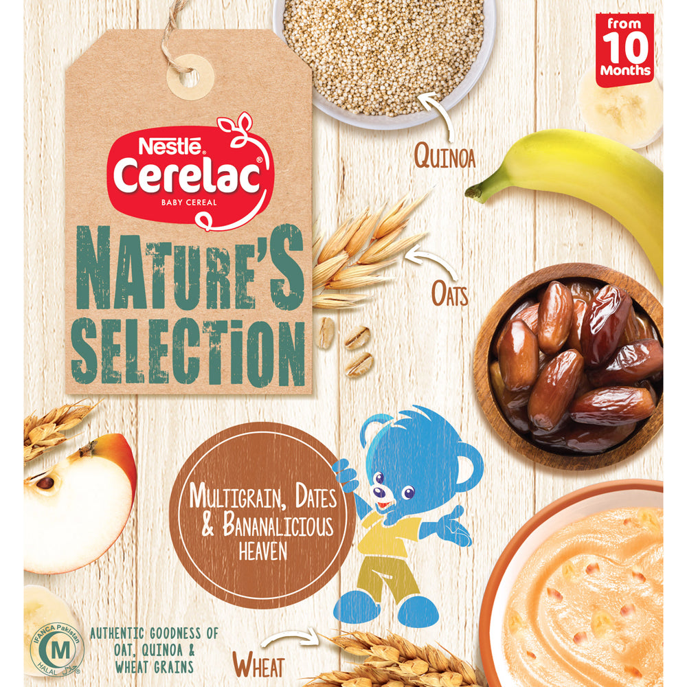 Nestle cerelac NS dates & bananas 175g