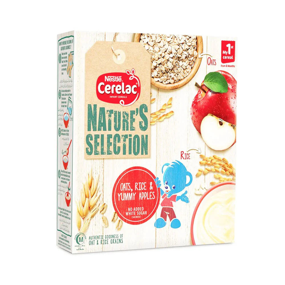 Nestle Cerelac NS oats,Rice & apples 175g