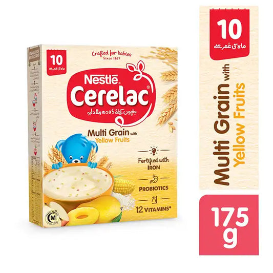 Nestle cerelac yellow fruits 175g