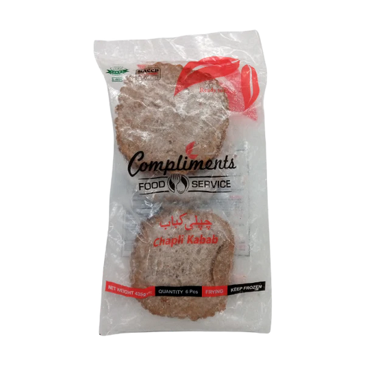 Menu Chapli Kebab 435gm Poly Bag