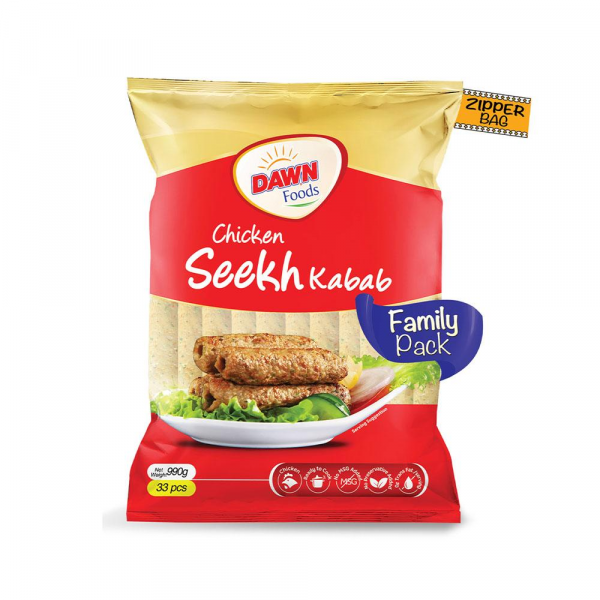 Dawn Chicken Seekh Kabab 990g