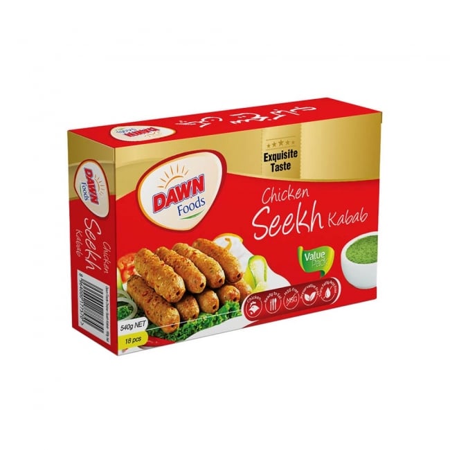 Dawn Chicken Seekh Kebab 18PCS