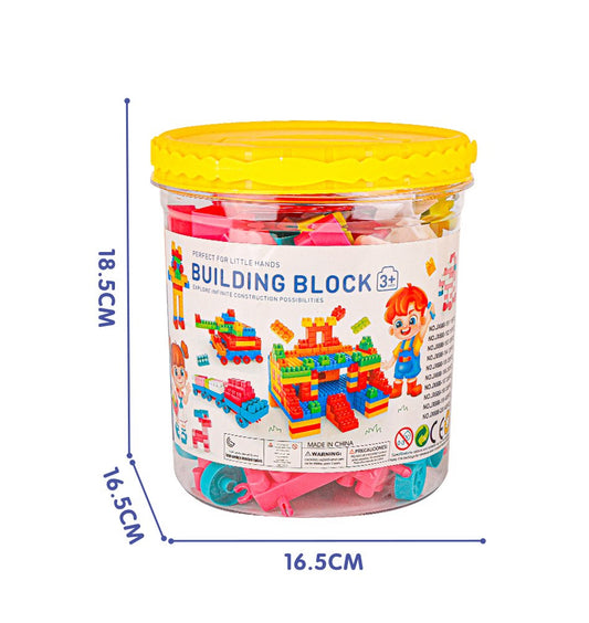 "Toys And Stationery" Big Building Bag Toddler Blocks with 192 Pieces